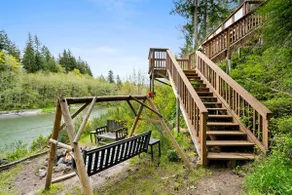 Riverfront Cabin w/ Hot Tub | 1 Hr from Portland - Image 4