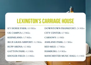 Walk to Gatton Park, Distillery District & Rupp Arena, Historic Carriage House - Image 5