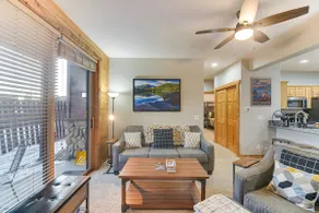 Patio & Mountain Views: Central Grand Lake Condo! - Image 5
