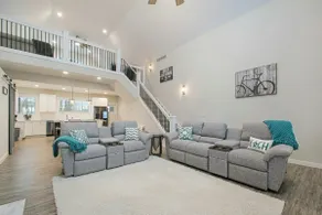 Sun-Filled Modern Haven with Firepit & AC - Image 5