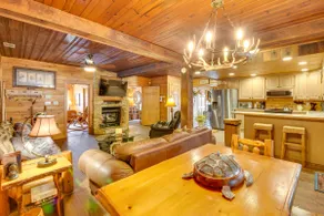 Hot Tub & Fire Pit: Riverfront Helen Cabin - Image 3