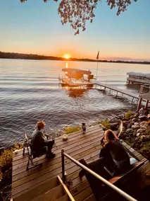 Lakefront Carlson Cabin East Lake Okoboji - Image 2