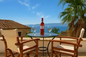 Menexes Suites | Melica Suite Balcony w/ Sea View - Image 3