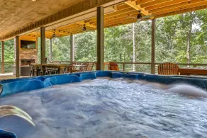 Cozy Fall Cabin in Ellijay + Hot Tub + Sleeps 8! - Image 5