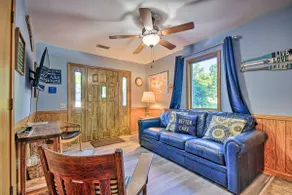 Boat Dock + Slides: Lakefront Gravois Mills Home - Image 4