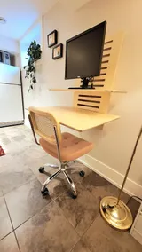 Central Calgary Studio w/ Workspace & Free Parking - Image 3