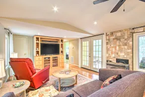 Cheery Swansea Home on Calmont Pond w/ Dock! - Image 3