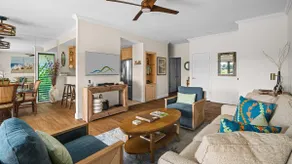 Poipu Sands 411 By Parrish Kauai: Private & end unit - Image 5