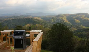 Palomar: Romantic Log Cabin,180* Views,WiFi,HotTub - Image 5