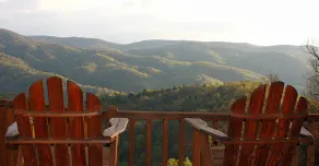 Palomar: Romantic Log Cabin,180* Views,WiFi,HotTub - Image 2