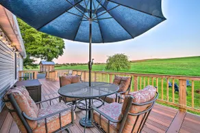Deck & Game Room: Home in Pennsylvania Countryside - Image 2