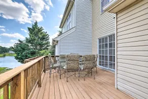 Pond-View Deck + Pool Table: Woodbridge Haven! - Image 3