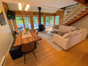 43TV peaceful retreat in the White Mountain, fireplace, fire pit, large yard, WiFi, AC! - Image 5