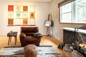 Art Studio in the Gunks | Sauna + Forest Views - Image 5