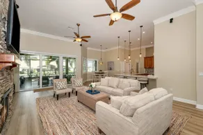Beautiful waterfront 5 BR home with pool, kayaks - Image 3