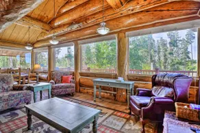 < 1 Mi to Lake Granby: Log Cabin w/ Fire Pit - Image 2