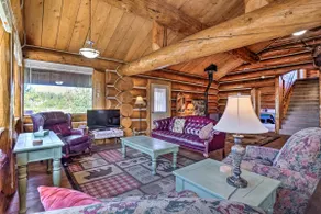< 1 Mi to Lake Granby: Log Cabin w/ Fire Pit - Image 4