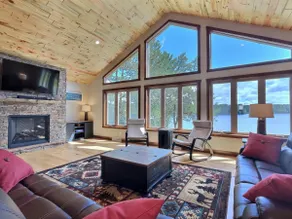 Northwoods WI 6BR Lakefront Cabin Retreat on Lake Nokomis - Minnohawk Lodge - Image 2