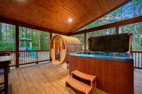 Family Fun Slide Sauna Hot Tub Playground - Image 3