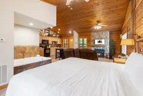 Fantastic Cabin with Fireplace & Whirlpool Tub - Image 5