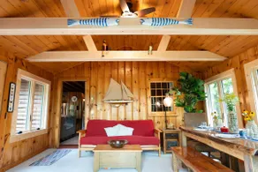 Lakeside Story - Log Cabin, Fire Pit, Beach! - Image 3