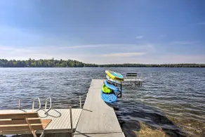 Waterfront Lake Tomahawk Cabin w/ Game Room! - Image 3