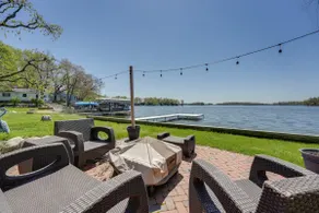 Spacious Delton Home w/ Fire Pit + Lake Views - Image 3