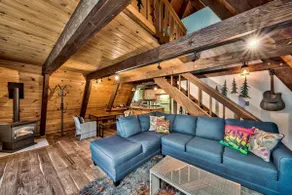 Rentier-A-Frame-Hütte, Whirlpool, Haustiere erlaubt - Image 3