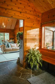 Tranquil Cabin Forest Oasis ~ Sauna ~ Tub ~ Games - Image 2