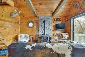 Deck + Forest Views: Secluded Cresco Cabin! - Image 4