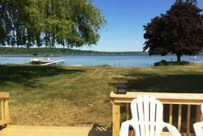 Portage Lake Oasis: Dock, Firepit & Dogs Welcome - Image 2