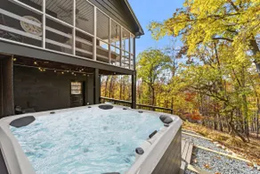 Woodsy Retreat with a Hot Tub and Seasonal Views! - Image 3