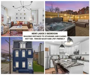 NEW! Luxurious 5bdr w/ a hot tub. Walk to stadiums - Image 1