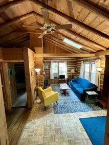 Northwind Cottage #3, Cozy cabin in the woods, 1 block from the Bay. - Image 2