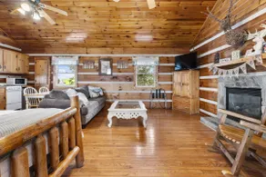 Hillside Hideout Log Cabin For 2! Cabin 10 - Image 4