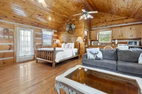 Hillside Hideout Log Cabin For 2! Cabin 10 - Image 3
