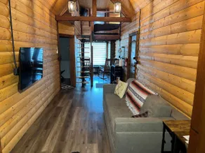 Cozy Loft Cabin Themed Suite - Main Street Sabetha - Image 3