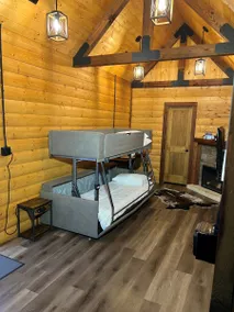 Cozy Loft Cabin Themed Suite - Main Street Sabetha - Image 5