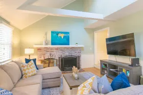 Spacious Stone Fire Pit Game Room - Image 5