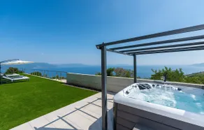 Villa Atrium mit beheiztem Pool, Meerblick & Jacuzzi - Image 3