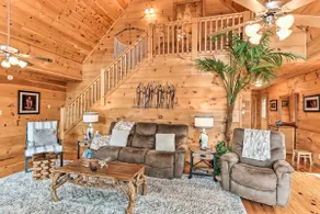 Deck & Game Room: Blue Ridge Mountain Cabin! - Image 5