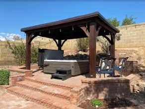 Zen Den Hot Tub Misters Hiking Bikes Park - Image 2