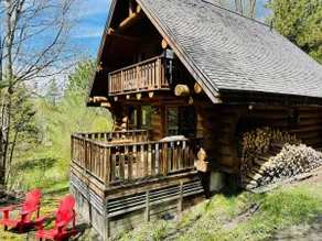 Cabane du Hibou - Wood fireplace - Mont Owl's Head - Image 4