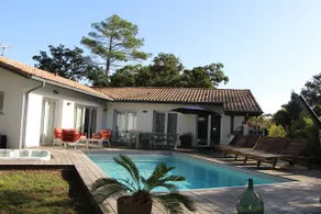 Modern villa 2017 med POOL vid havet LABENNE OCEAN - Image 2