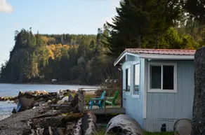 Cottage de la bactérie à la morue - Cabane avant de la plage sur le détroit de Juan De Fuca - Image 2
