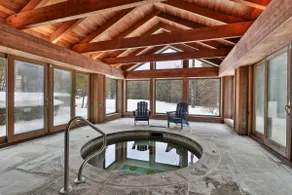The Mountainside House - Luxury Home, Indoor Hot Tub, Ski Home, Private Shuttle - Image 4