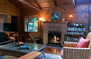 Casa Luna ~ Charming Vintage Cabin Retreat on the River, Spa, Dog Friendly! - Image 4