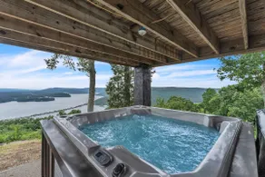 INDENDØRS POOL! FANTASTISK VISNING!  HOT TUB, FIREPLACE, FIRE PIT!  Chatt. TN 21 miles - Image 3