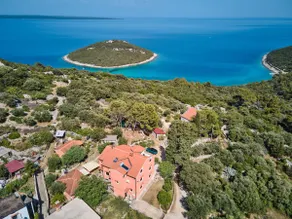 Appartement de deux chambres avec la terrasse et la vue sur le mer Cunski, Losinj (A-7867-a) - Image 5