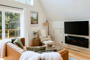 BirchRidge A-Frame: Sauna/Firepit/King Bed/7 Acres - Image 4